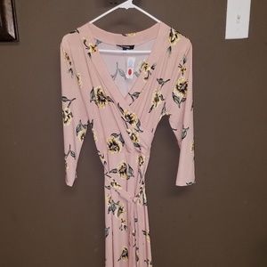 Long sleeve maxi dress